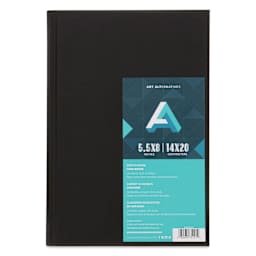 Art Alternatives Hardbound Sketchbook - 5-1/2" x 8", 110 Sheets