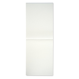 Art Alternatives Canvas Pad - White, 12" x 16", pad open