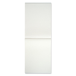 Art Alternatives Economy Canvas Pad - White, 9" x 12", pad open