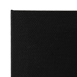 Hello, Artist! Mini Canvas, 3" x 3", Black