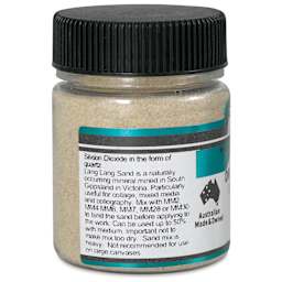 Matisse Acrylic Effects Dry Medium - Lang Lang Sand, 0.5 mm, 40 ml side view
