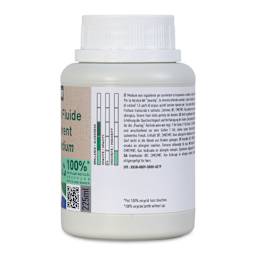 Pebeo Studio Green Transparent Fluid Acrylic Medium - 225 ml side view