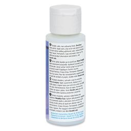 DecoArt Americana DuraClear Varnish - Satin, 2 oz back view