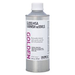 Golden MSA Varnish with UVLS - Gloss, 16 oz