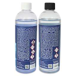 Fleur Super Clear Resin - Resin and Hardener, 950 ml side of bottles