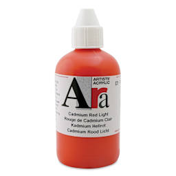 Ara Artists’ Acrylic Paint - Cadmium Red Light, 250 ml