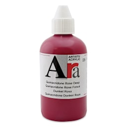 Ara Artists’ Acrylic Paint - Quinacridone Rose Deep, 250 ml bottle