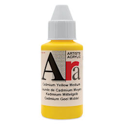 Ara Artists’ Acrylic Paint - Cadmium Yellow Medium, 100 ml