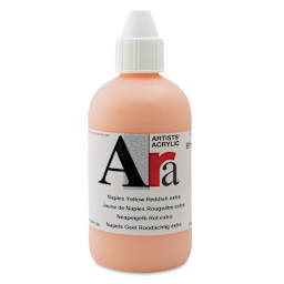 Ara Artists’ Acrylic Paint - Naples Yellow Reddish Extra, 250 ml bottle