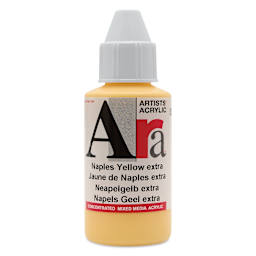 Ara Artists’ Acrylic Paint - Naples Yellow Extra, 100 ml