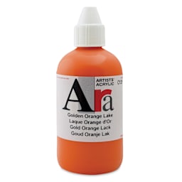 Ara Artists’ Acrylic Paint - Golden Orange Lake, 250 ml