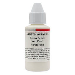 Ara Artists’ Acrylic Paint - Pearl Green, 100 ml bottle