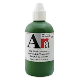 Ara Artists’ Acrylic Paint - Sap Green Lake Extra, 250 ml bottle
