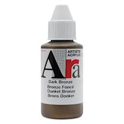 Ara Artists’ Acrylic Paint - Dark Bronze, 100 ml