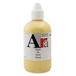 Ara Artists’ Acrylic Paint - Gold, 250 ml