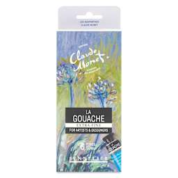 Sennelier Extra Fine Gouache - Set of 6, Claude Monet, 10 ml front of package