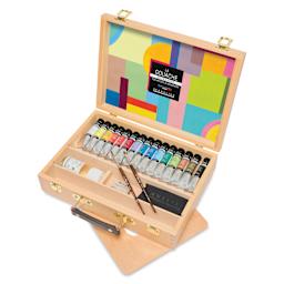 Sennelier Extra Fine Gouache - Set of 15, Assorted Colors, 21 ml Tubes