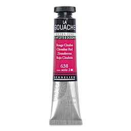 Sennelier Extra Fine Gouache - Cinnabar Red, 21 ml Tube