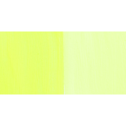 Sennelier Extra Fine Gouache - Fluorescent Yellow, swatch