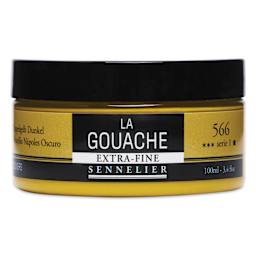 Sennelier Extra Fine Gouache - Naples Yellow Deep, 100 ml Jar