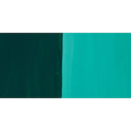 Sennelier Extra Fine Gouache - Viridian Green, swatch