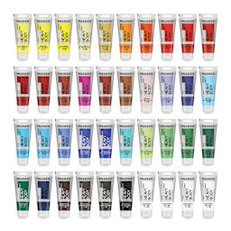 Meeden Heavy Body Acrylic Paints- Set of 40, Assorted Colors, 100 ml tubes