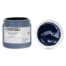 Nova Color Artists’ Acrylic Polymer Paint - Payne's Gray, 473 ml Jar