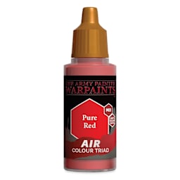 The Army Painter Warpaints Air Acrylic Airbrush Paint - Pure Red, 18 ml bottle