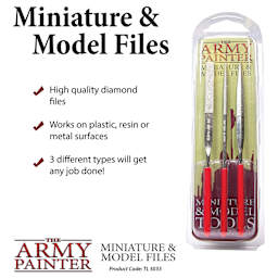 High quality diamond files, works on plastic, resin, or metal surfaces, 3 different types will get any job done!