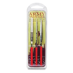 The Army Painter Miniature & Model File Set - Set of 3 front of packaging