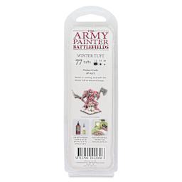 The Army Painter Battlefields Scenery Grass Tufts - Winter Tuft - back of package