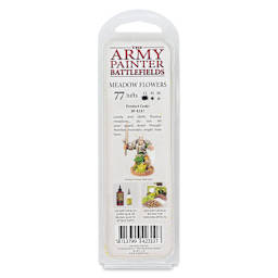 The Army Painter Battlefields Scenery Grass Tufts - Meadow Flower Tuft - back of package