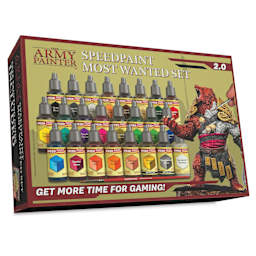 The Army Painter Acrylic Speedpaints - Set of 24, Most Wanted 2.0