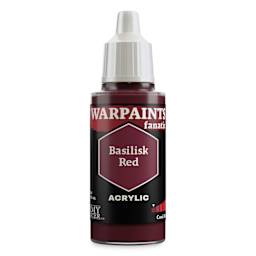 The Army Painter Warpaint Fanatics Acrylic Paint - Basilisk Red, 18 ml Bottle