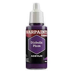 The Army Painter Warpaint Fanatics Acrylic Paint - Diabolic Plum, 18 ml Bottle
