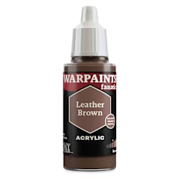 The Army Painter Warpaint Fanatics Acrylic Paint - Leather Brown, 18 ml Bottle