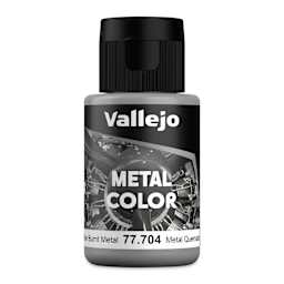Vallejo Metal Color Acrylic Paint - Pale Burnt Metal, 32 ml