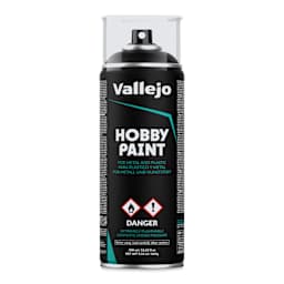 Vallejo Hobby Spray Paint - Black, 400 ml