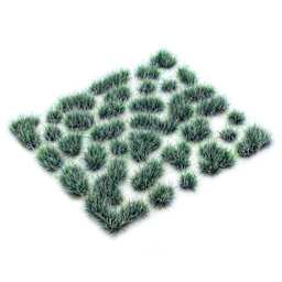 Vallejo Scenery Fantasy Tufts - Turquoise, 6 mm tall tufts out of package