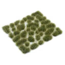 Vallejo Scenery Wild Tufts - Dry Green Tufts, 6 mm out of package