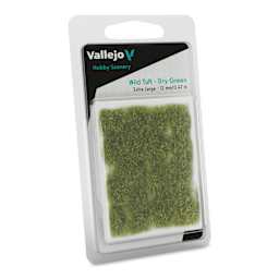 Vallejo Scenery Wild Tufts - Dry Green Tufts, 12 mm in package