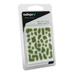 Vallejo Scenery Wild Tufts - Green Tufts, 4 mm in package