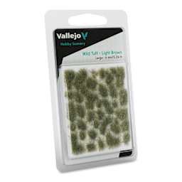 Vallejo Scenery Wild Tufts - Light Brown Tufts, 6 mm in package
