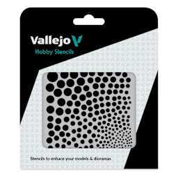 Vallejo Texture Hobby Stencil - Circle Texture front of packaging