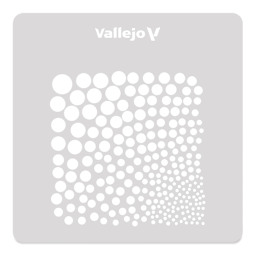 Vallejo Texture Hobby Stencil - Circle Texture