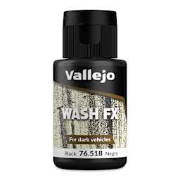 Vallejo Wash FX - Black, 35 ml Bottle