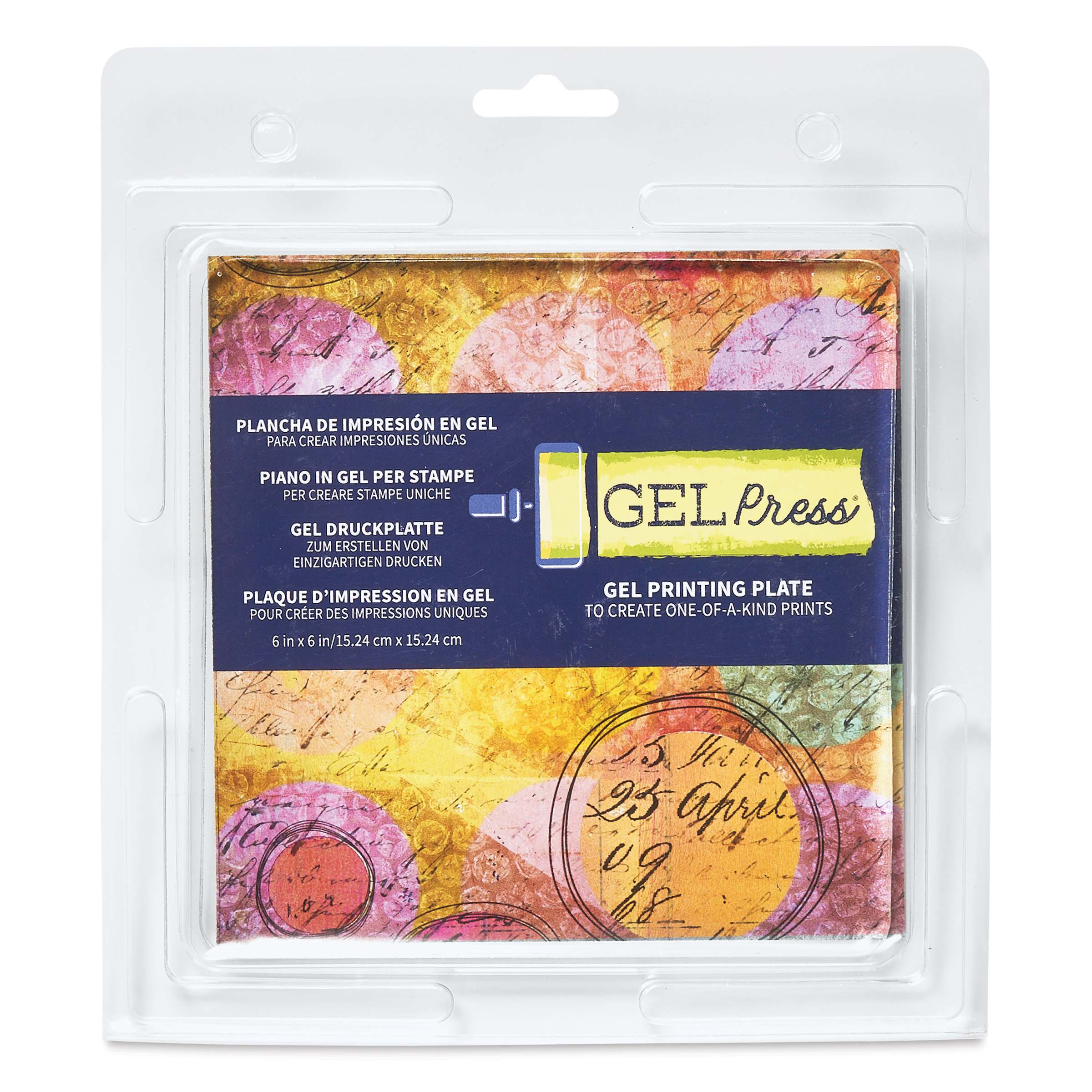 Gel Press Printing Plates and Packs