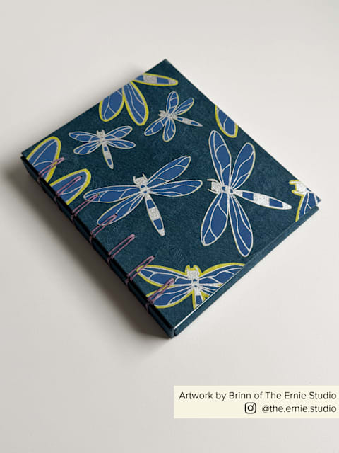 Bookbinding with Brinn of The Ernie Studio
