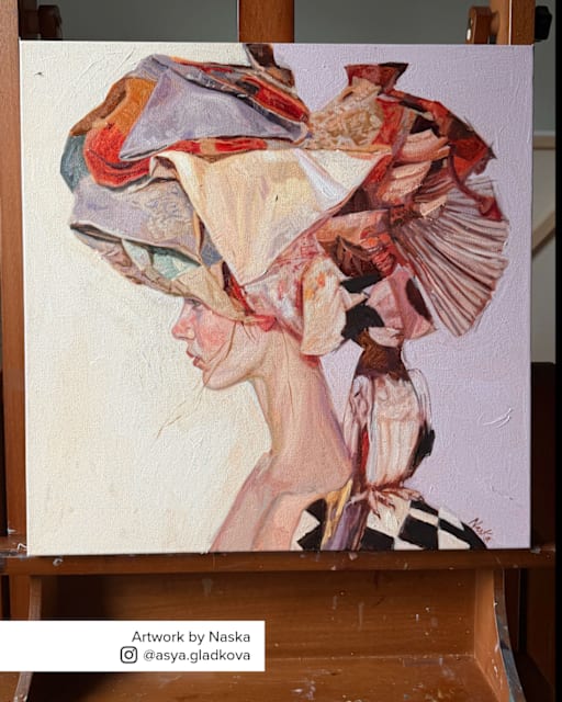 Oil Painting with Naska