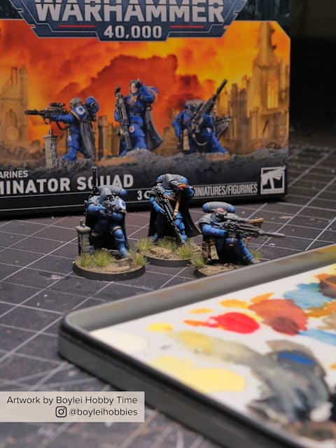 Painting a Warhammer Figurine with Boylei Hobby Time